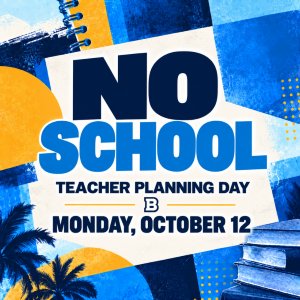 No School Teacher Planning Day